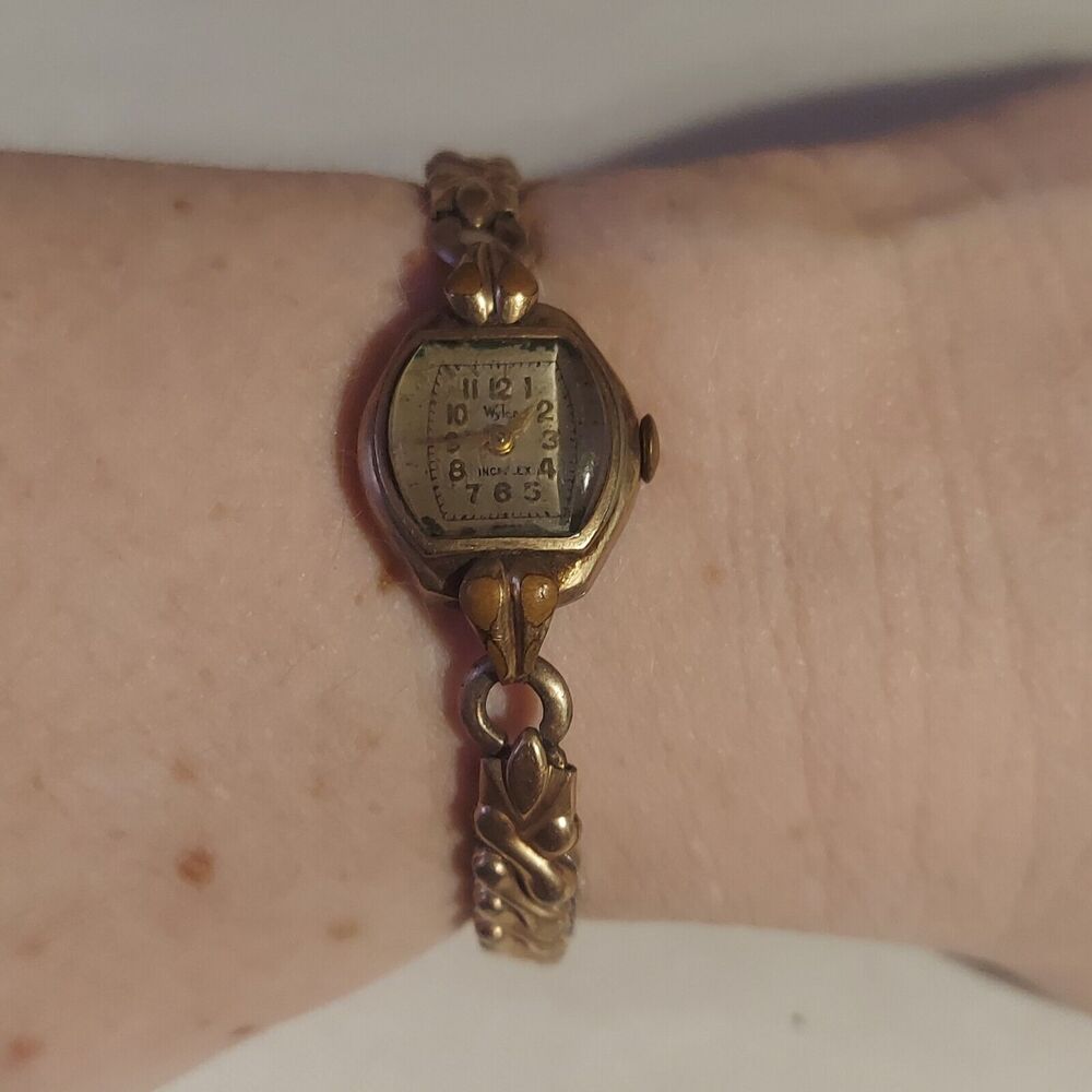 VTG Wyler Incaflex Watch AS-IS Repurpose For Parts
